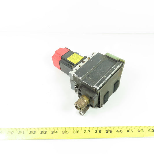 FANUC A06B-0115-B075#0008 0.2KW 3-Phase AC Servo Motor 200-240V W/ Wire Feeder