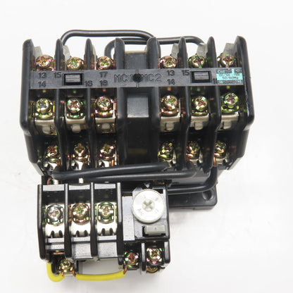 Fuji SRC3938-06M/X Magnetic Reversing Contactor 600V 5.5kW Max 110V Coil 7-11A