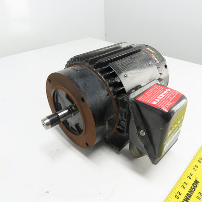Marathon Y551 DVB145THTL6044AP 2HP 1750RPM 3Ph Electric Motor 230/460V 145TC Fr