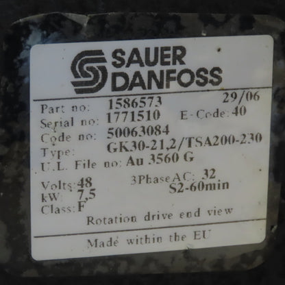 ZF Gotha 4699805011 GK30 Forklift Traction Drive Unit From Yale NTA030SBEM48TV13