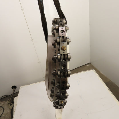 Torwegge Homag T4 Double End Tenoner Chain 17'-6" Long