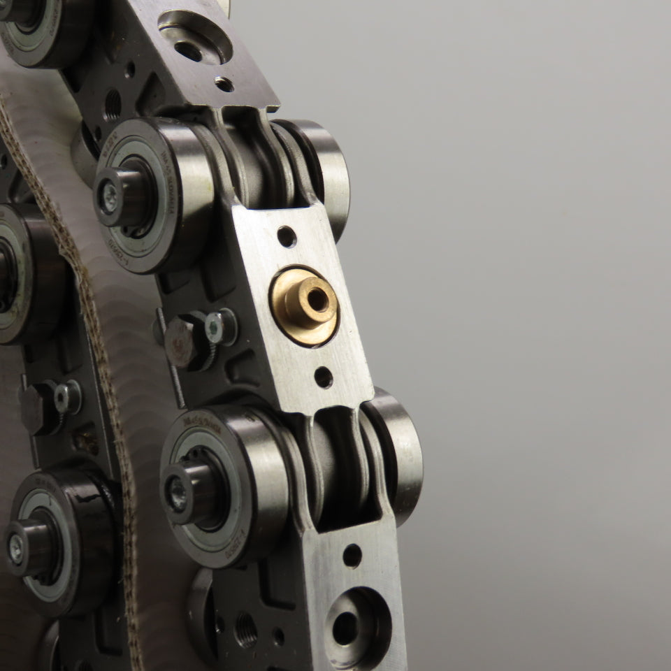 Torwegge Homag T4 Double End Tenoner Chain 17'-6" Long