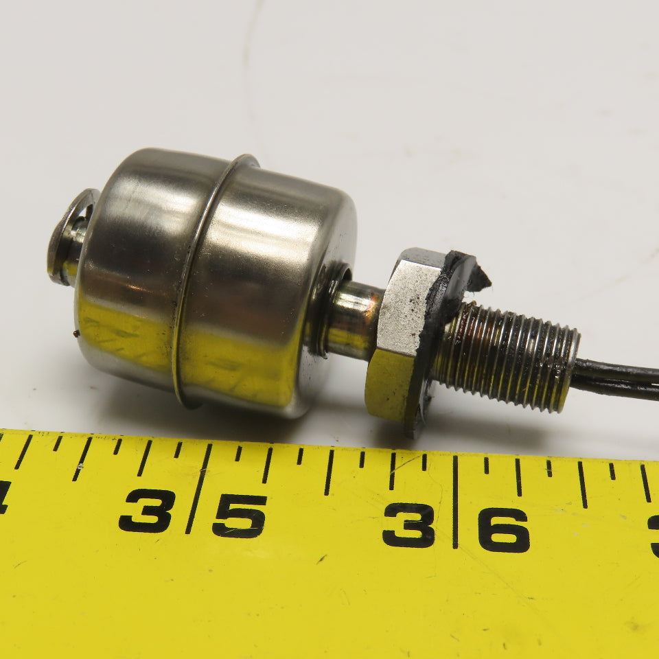1" OD x 15/16" Magnetic Miniature Ball Float Switch 3/8" Vertical Float