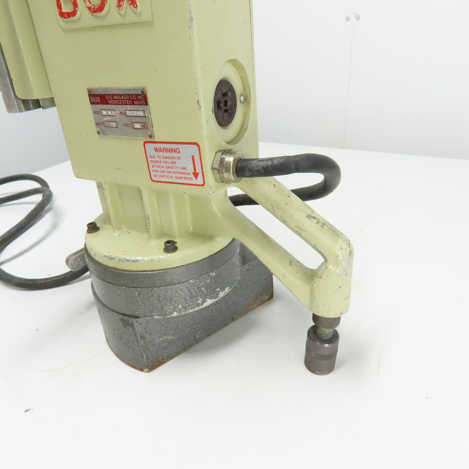 Bux BS22150 DH 3/4 RP Magnetic Drill Stand Base 110VAC 78 Watt