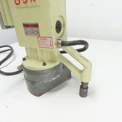 Bux BS22150 DH 3/4 RP Magnetic Drill Stand Base 110VAC 78 Watt