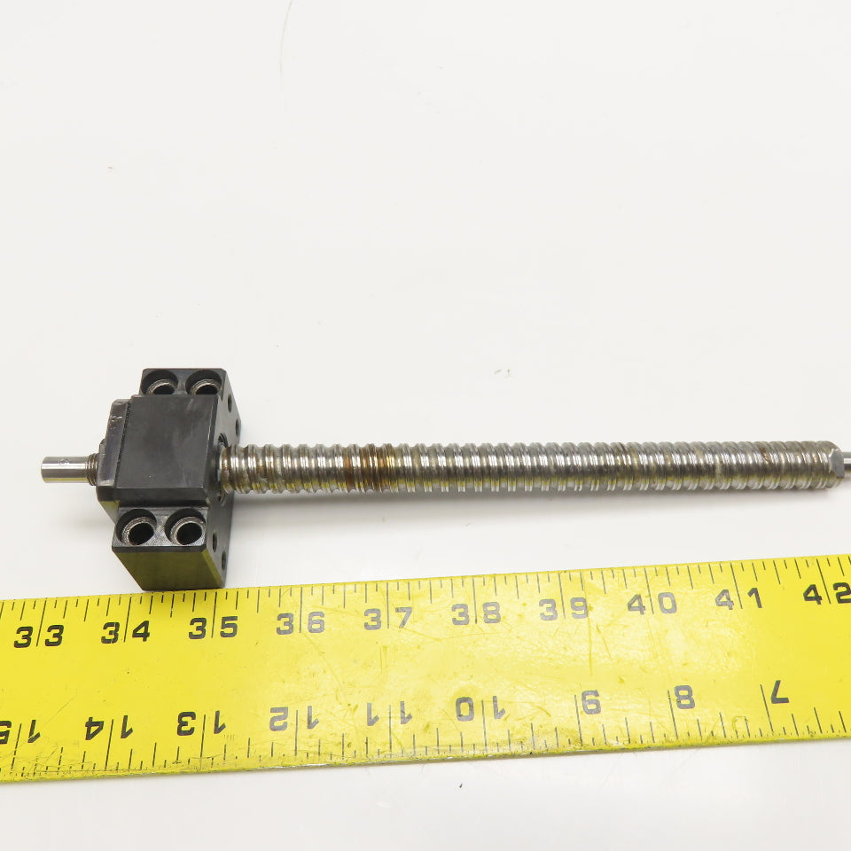 THK BK10 Square Block Ball Screw Support W/ Ball Screw 10"
