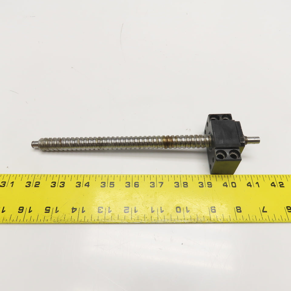 THK BK10 Square Block Ball Screw Support W/ Ball Screw 10"