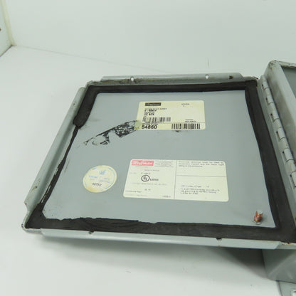 Hoffman A-808CH 8" x 8" x 4" Electrical Enclosure JIC Box NEMA Type 12