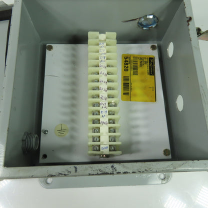 Hoffman A-808CH 8" x 8" x 4" Electrical Enclosure JIC Box NEMA Type 12