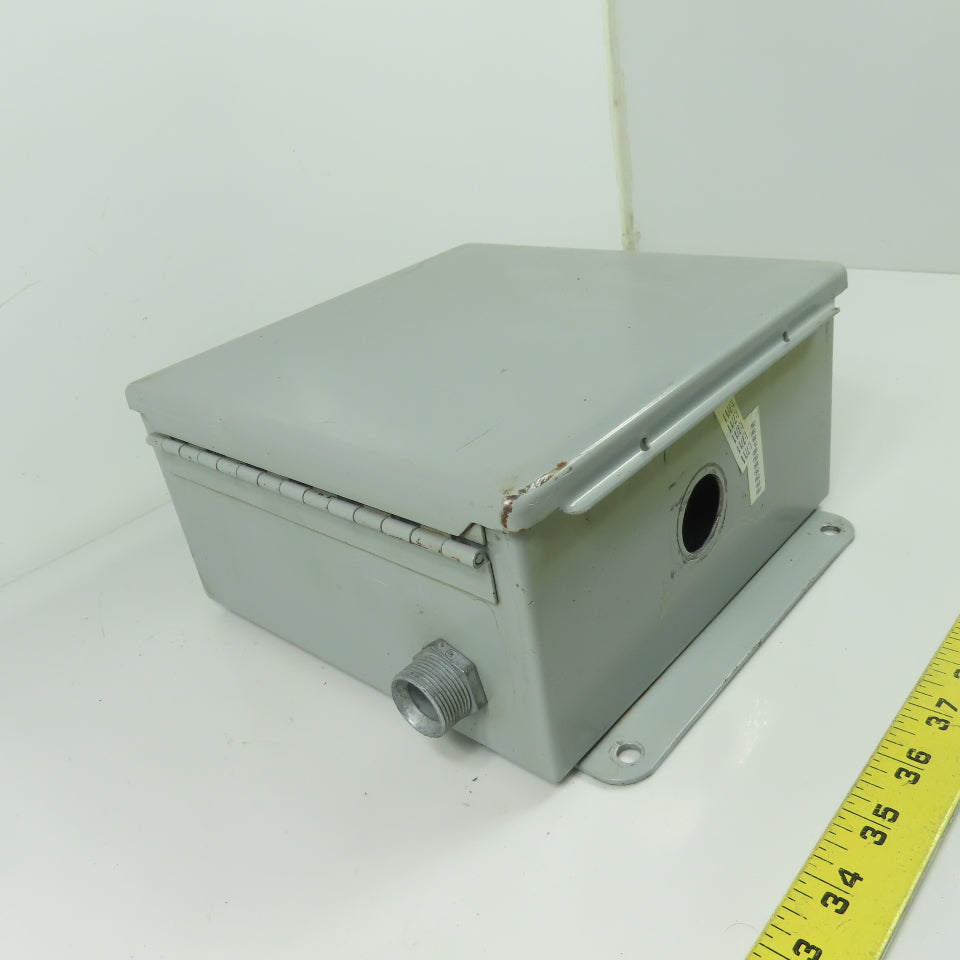 Hoffman A-808CH 8" x 8" x 4" Electrical Enclosure JIC Box NEMA Type 12