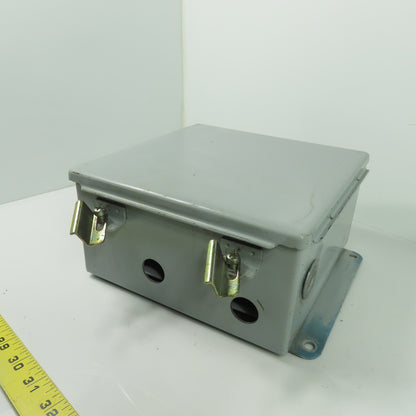 Hoffman A-808CH 8" x 8" x 4" Electrical Enclosure JIC Box NEMA Type 12