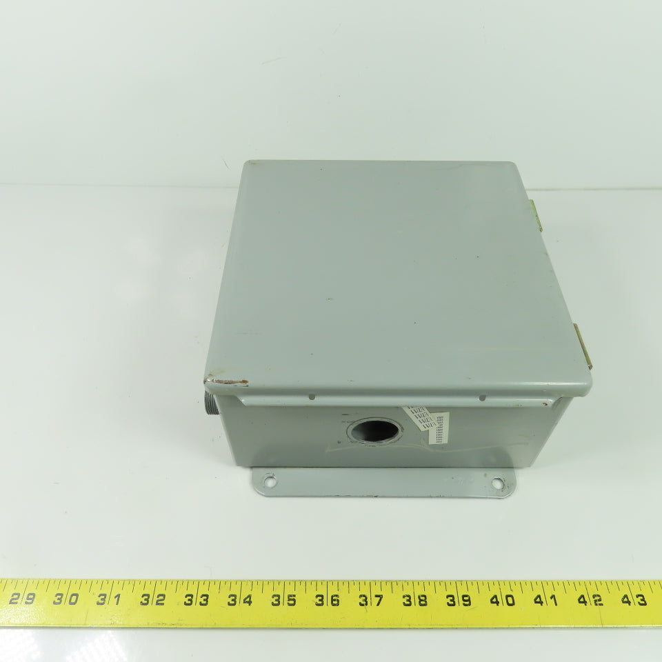Hoffman A-808CH 8" x 8" x 4" Electrical Enclosure JIC Box NEMA Type 12
