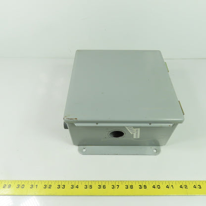 Hoffman A-808CH 8" x 8" x 4" Electrical Enclosure JIC Box NEMA Type 12