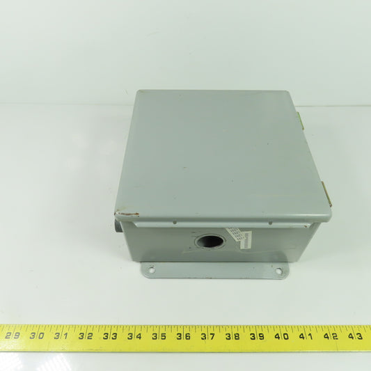 Hoffman A-808CH 8" x 8" x 4" Electrical Enclosure JIC Box NEMA Type 12