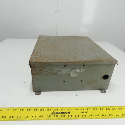 Keystone Columbia Cutout Electrical Enclosure Box 16" x 14" x 6" W/ Backplate