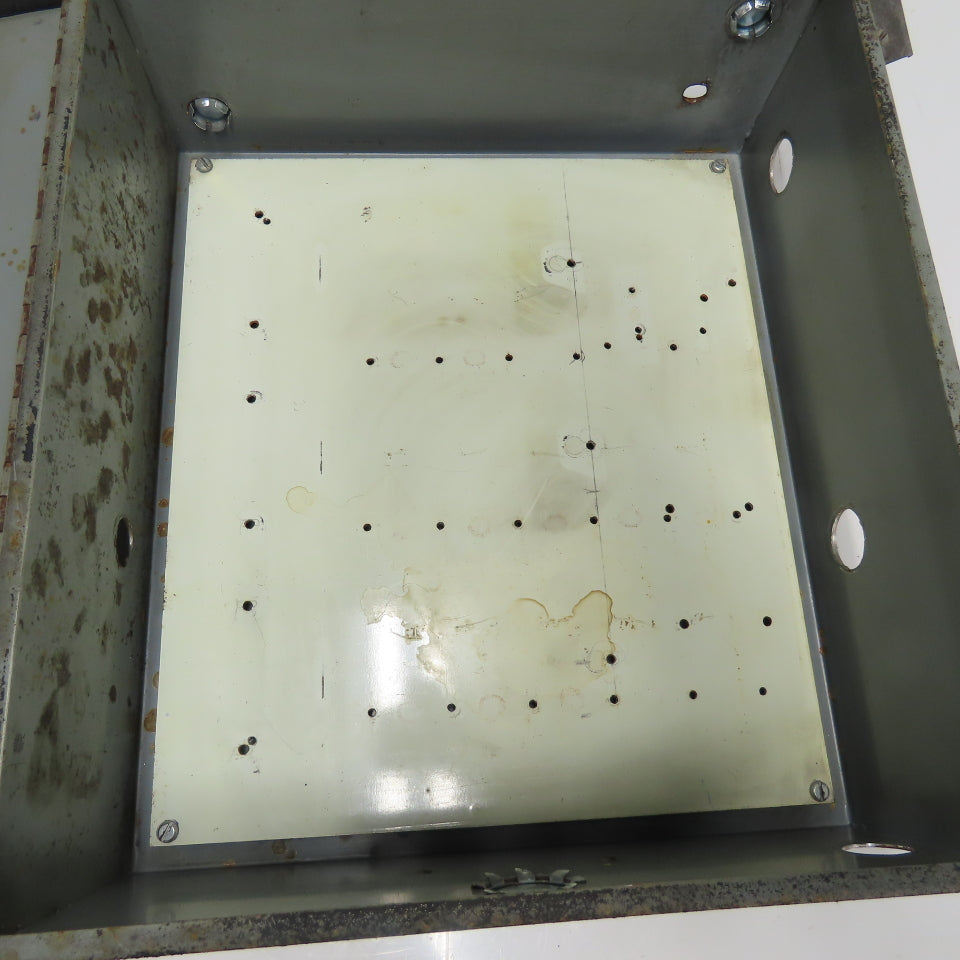 Keystone Columbia Cutout Electrical Enclosure Box 16" x 14" x 6" W/ Backplate