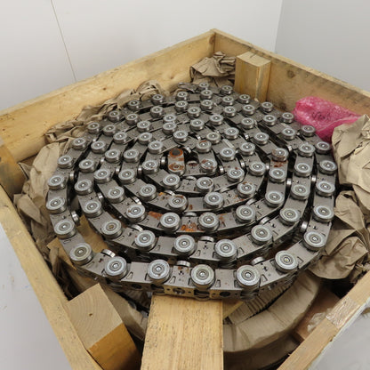 Torwegge Homag T3 Heavy Duty Roller Bearing Conveyor Chain 23' Long Set Of 2