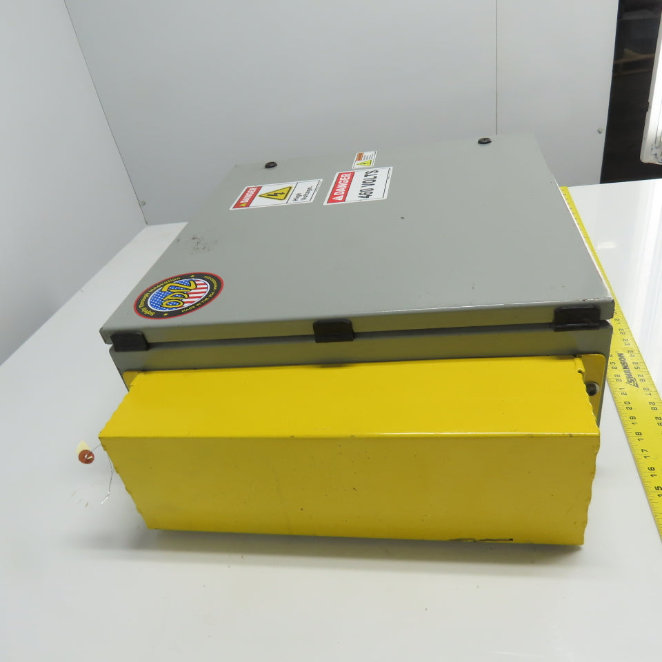 SCE Saginaw SCE-20208ELJ 20" x 20" x 8" Electrical Enclosure NEMA 3R 4 12