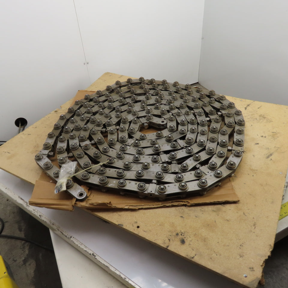Torwegge Homag T3 Heavy Duty Roller Bearing Conveyor Chain 43'-8" Long