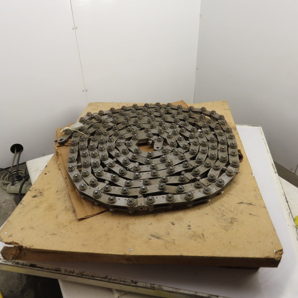 Torwegge Homag T3 Heavy Duty Roller Bearing Conveyor Chain 43'-8" Long