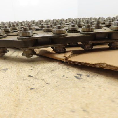 Torwegge Homag T3 Heavy Duty Roller Bearing Conveyor Chain 43'-8" Long