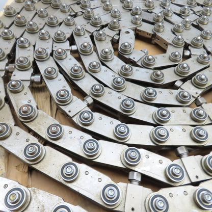Torwegge Homag T3 Heavy Duty Roller Bearing Conveyor Chain 43'-8" Long
