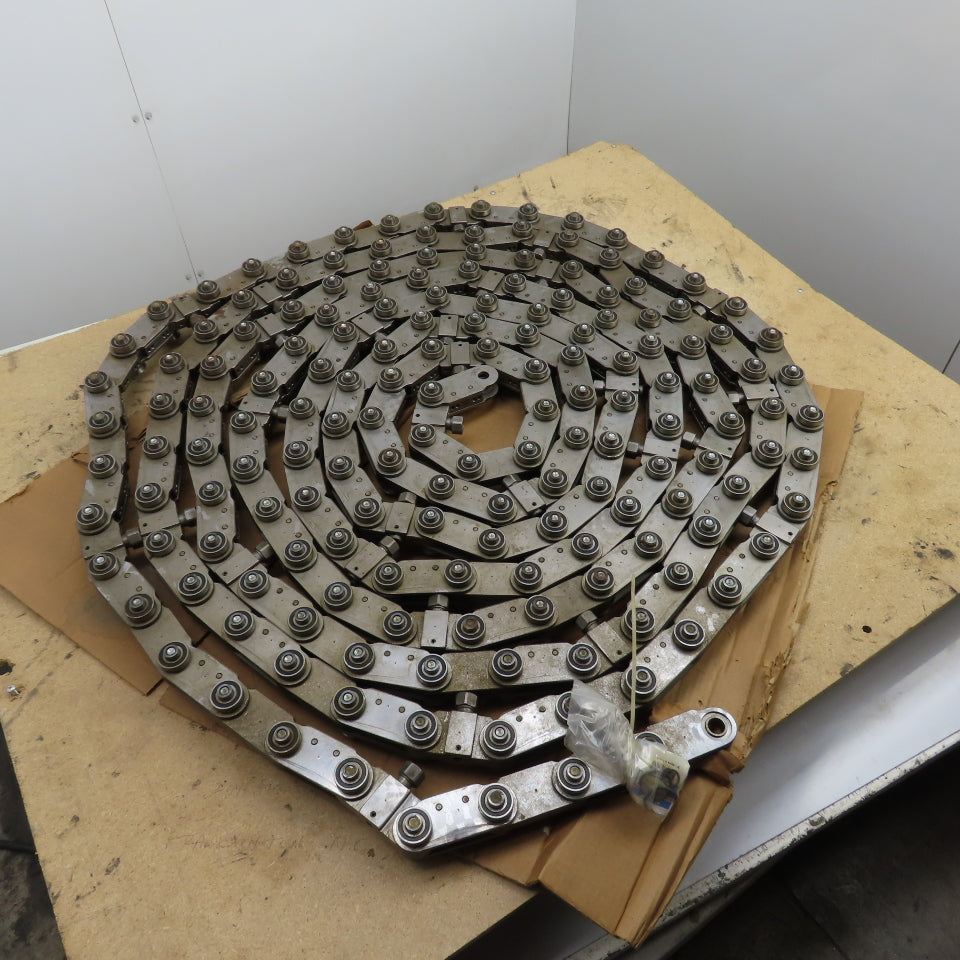 Torwegge Homag T3 Heavy Duty Roller Bearing Conveyor Chain 43'-8" Long