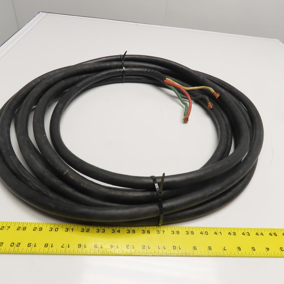 Priority Wire 4/C Ground 6 AWG SOOW 600V Cable 30'