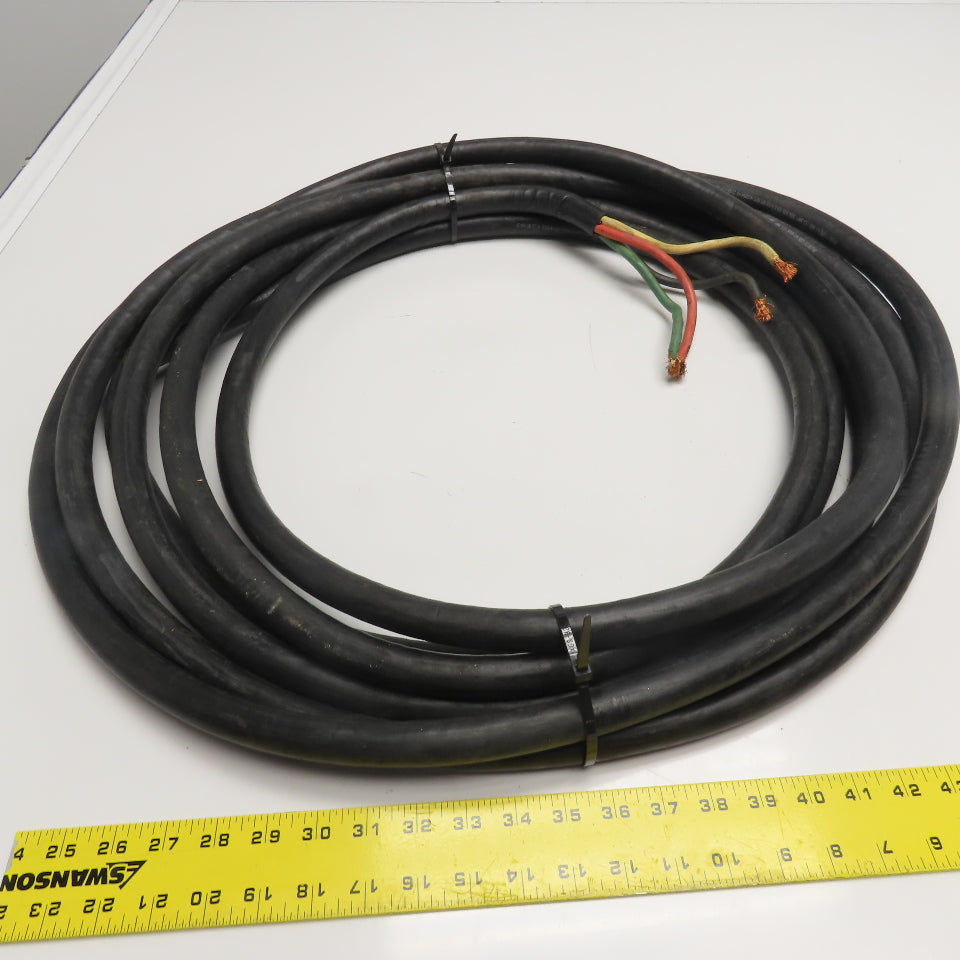 Priority Wire 4/C Ground 6 AWG SOOW 600V Cable 30'