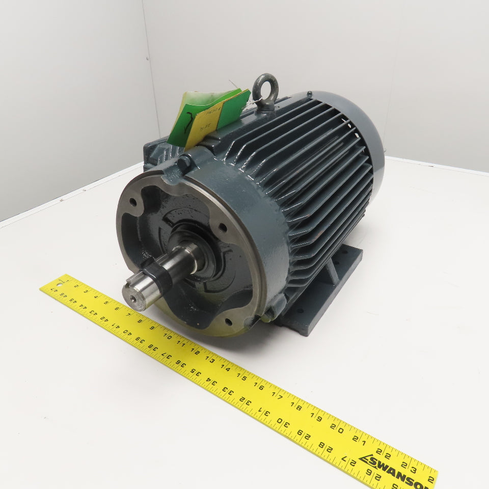 Leeson 150167-60 10HP 1750RPM 208-230/480V 3Ph AC Motor