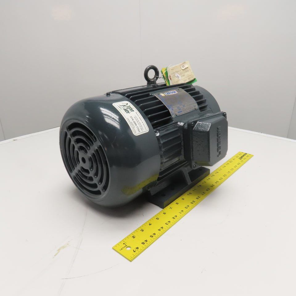 Leeson 150167-60 10HP 1750RPM 208-230/480V 3Ph AC Motor