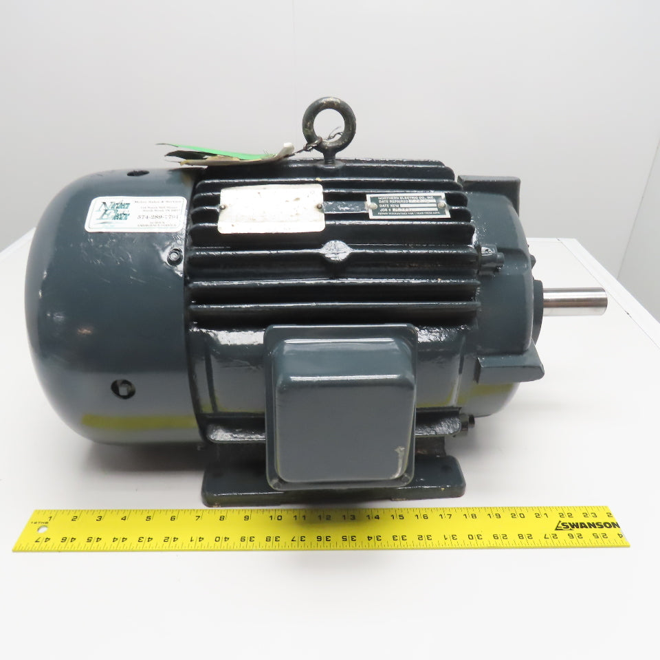 Lincoln D-3G3754 5Hp 880RPM 460V 3Ph AC Motor 256U Frame