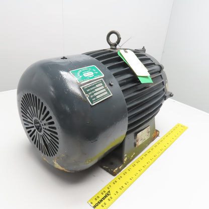 Delco B-2493 10Hp 875RPM 280V 3Ph AC Motor 286U Frame
