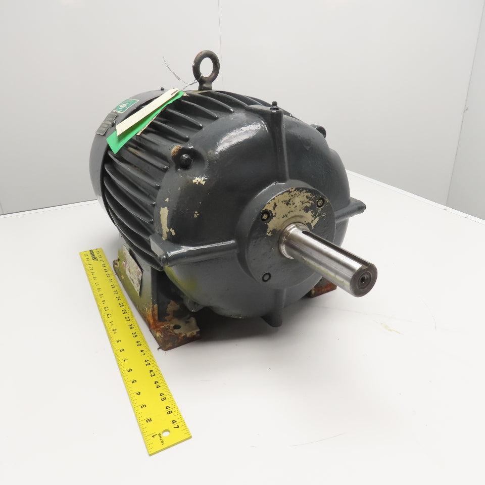 Delco B-2493 10Hp 875RPM 280V 3Ph AC Motor 286U Frame