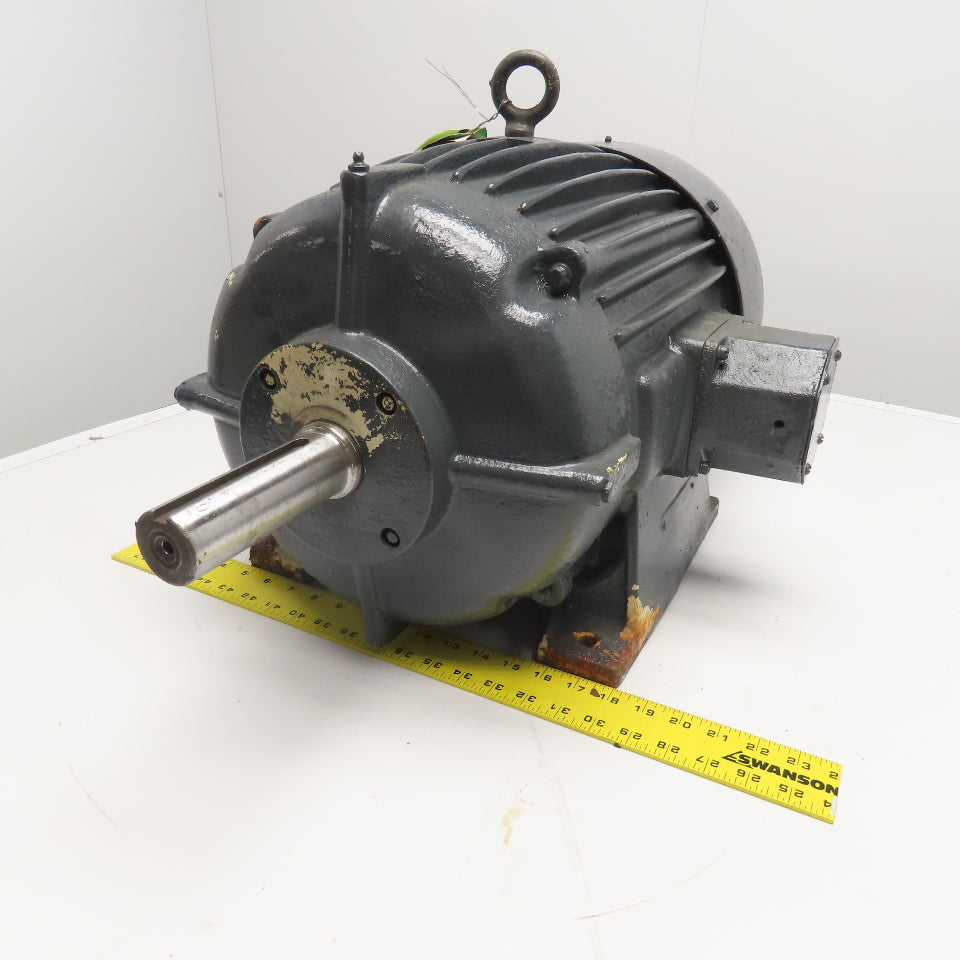 Delco B-2493 10Hp 875RPM 280V 3Ph AC Motor 286U Frame