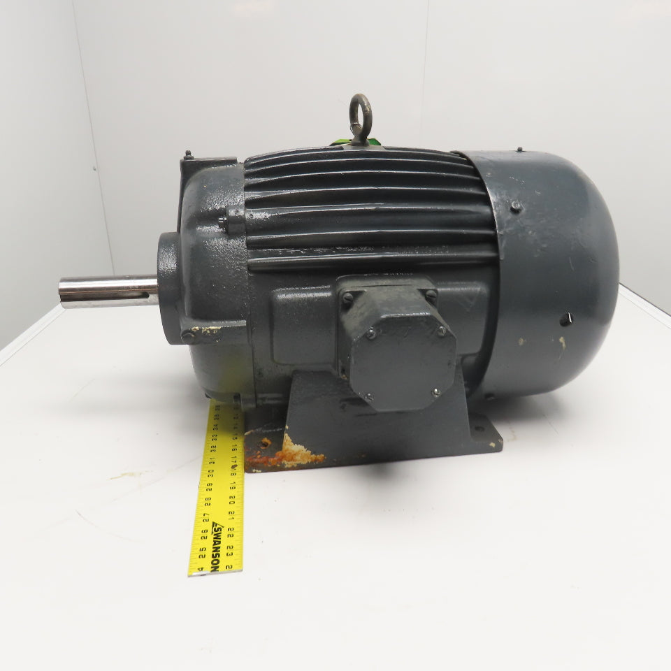 Delco B-2493 10Hp 875RPM 280V 3Ph AC Motor 286U Frame
