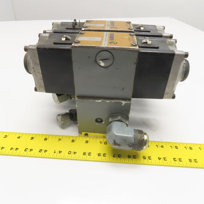 Rexroth 4WE10G21/AW110NZ4V 3 Way Tandem Center Hydraulic Valve See Info!