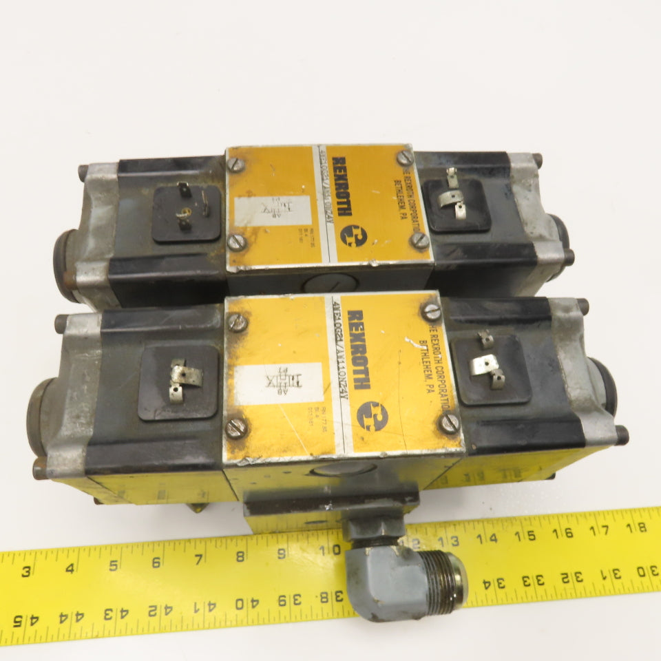 Rexroth 4WE10G21/AW110NZ4V 3 Way Tandem Center Hydraulic Valve See Info!