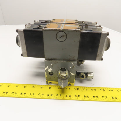Rexroth 4WE10G21/AW110NZ4V 3 Way Tandem Center Hydraulic Valve See Info!