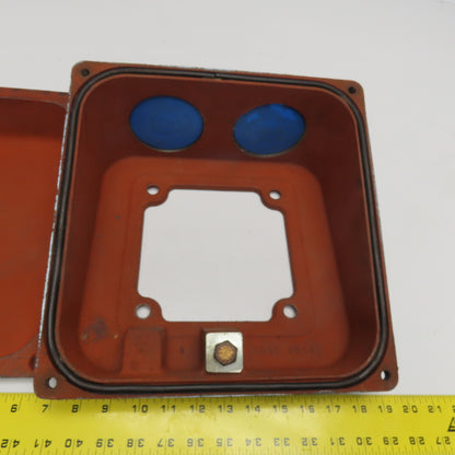 WEG 208 SM Cast Iron Terminal Box And Cover 12" x 12" x 5"
