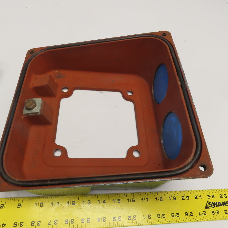WEG 208 SM Cast Iron Terminal Box And Cover 12" x 12" x 5"
