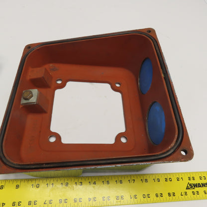 WEG 208 SM Cast Iron Terminal Box And Cover 12" x 12" x 5"