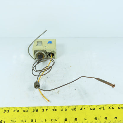 Ranco 010-1402-000 Industrial Temperature Control Switch with Capillary Tube