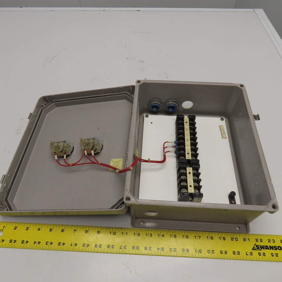 Vynckier 13" x 10-1/2" x 5" Fiberglass Electrical Enclosure