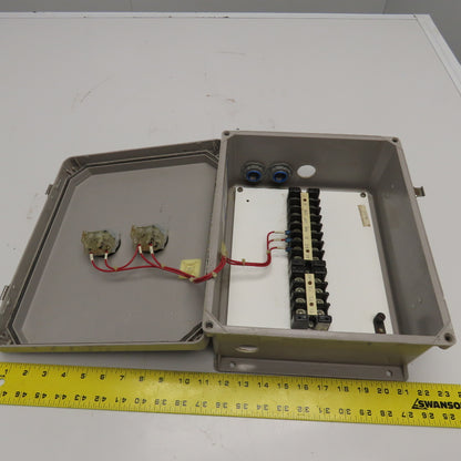 Vynckier 13" x 10-1/2" x 5" Fiberglass Electrical Enclosure