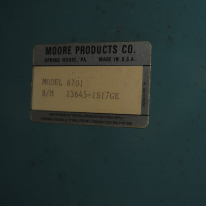 Moore Products Model 8701 Data Gage Work Console Computer Tested