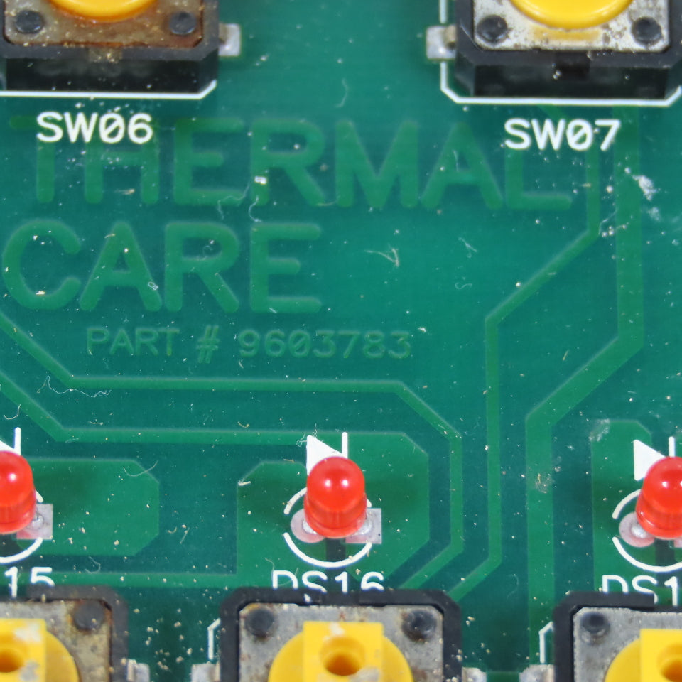 Thermal Care 785A272U 807A013U02 Control Board PCB for Chiller Unit W/ 9603783