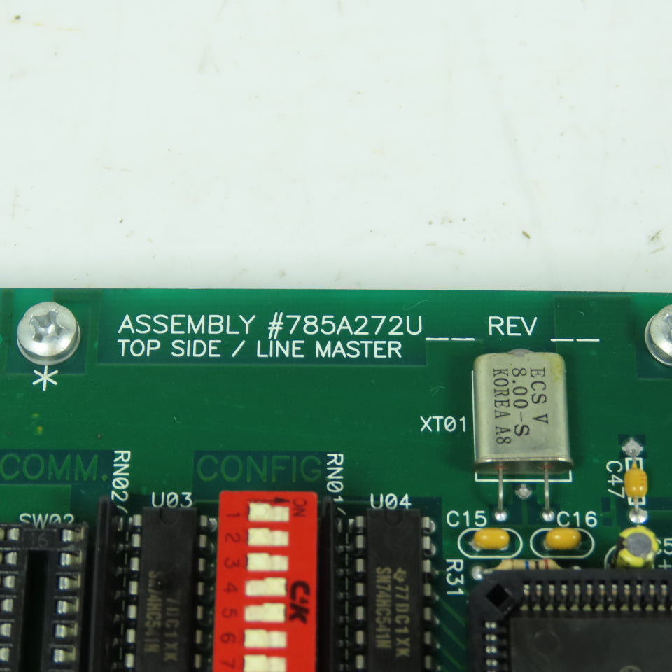Thermal Care 785A272U 807A013U02 Control Board PCB for Chiller Unit W/ 9603783