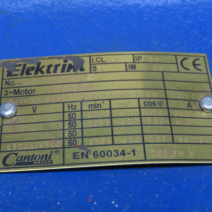 Elektrim AE 131527Z 30Hp 3550RPM 400-460V 50/60Hz AC Motor