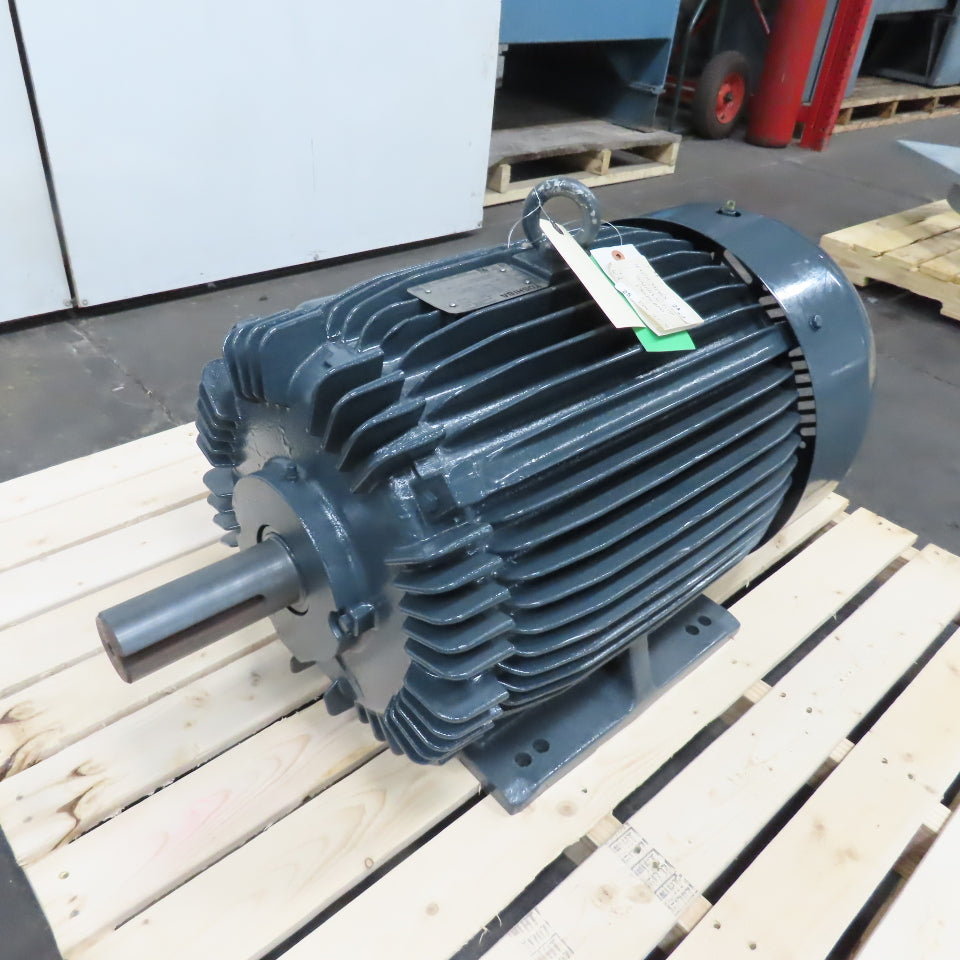 Toshiba 7FA075L59190 75HP Premium Efficiency Electric Motor 230/460V 3Ph 1780RPM